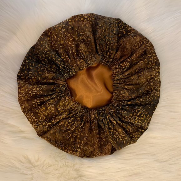 Reversible Head Bonnet with Wrap - Picture 6 of 7